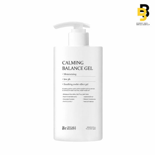브릴리에잇 카밍 밸런스 겔 500ml 피부온도 감소, 진정 보습 효과